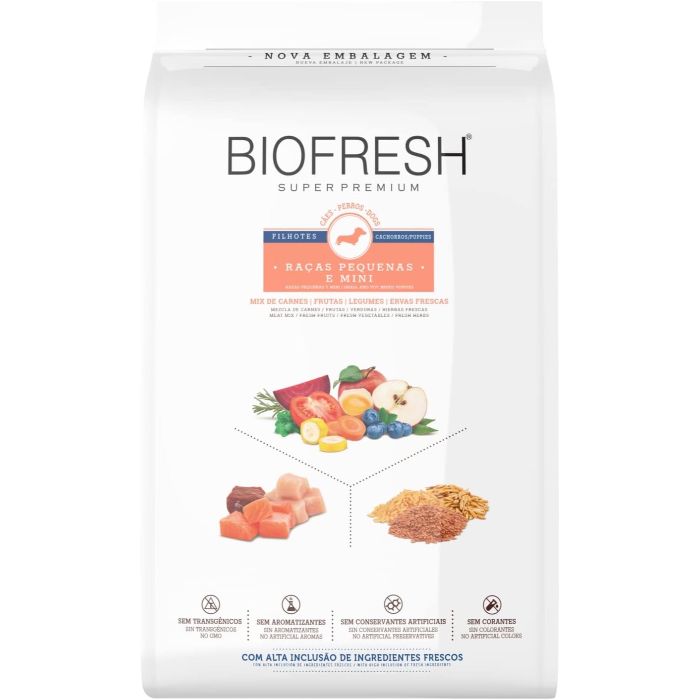 BIOFRESH CACHORRO RAZA PEQUEÑA 3KG