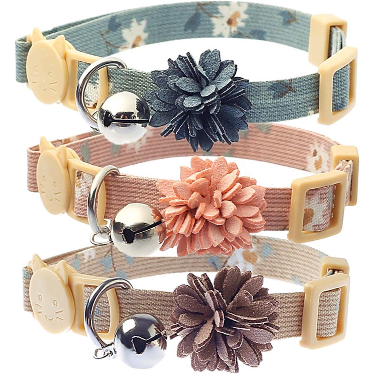 COLLAR GATO CON FLOR