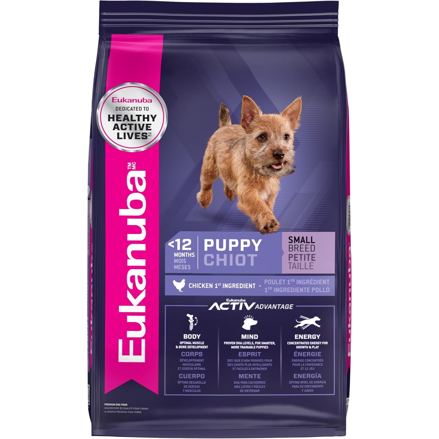 EUKANUBA PUPPY RAZA PEQUEÑA 3 KG