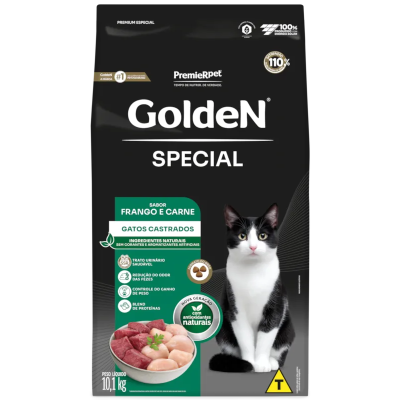 GOLDEN GATO CASTRADO 10KG