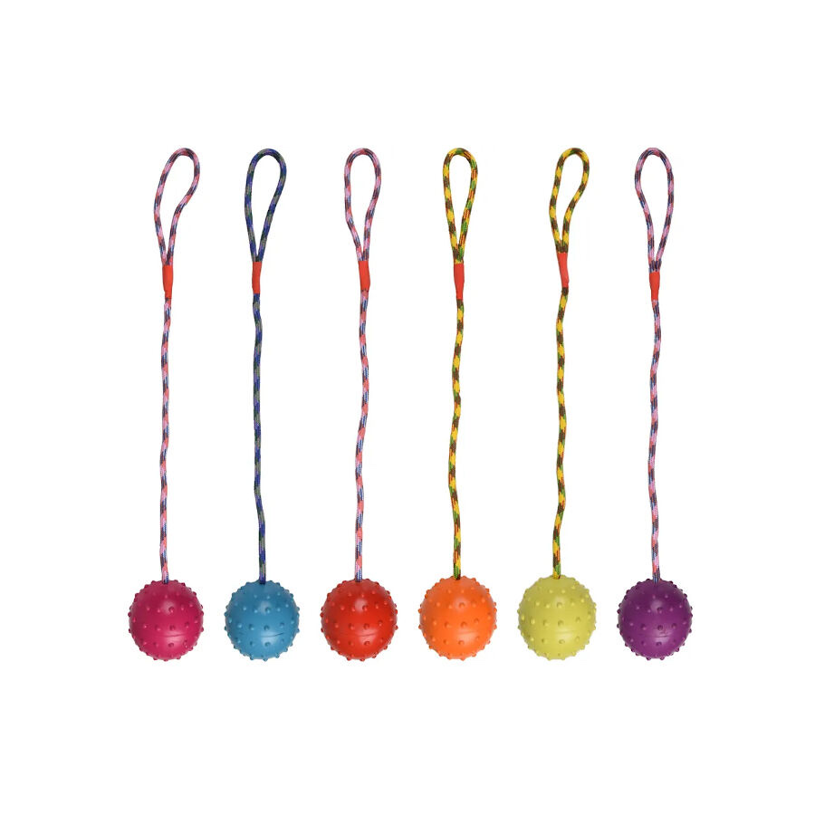 JUGUETE CUERDA CON PELOTA