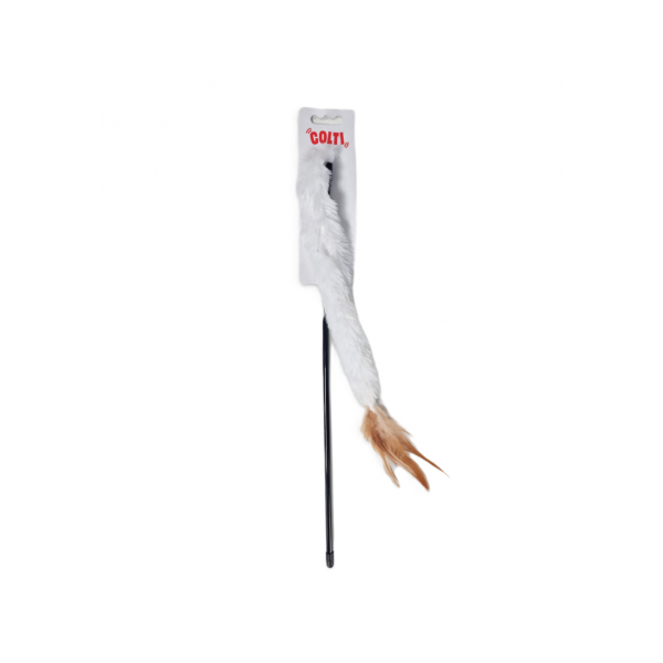 JUGUETE GATO INTERACTIVO CON PLUMA