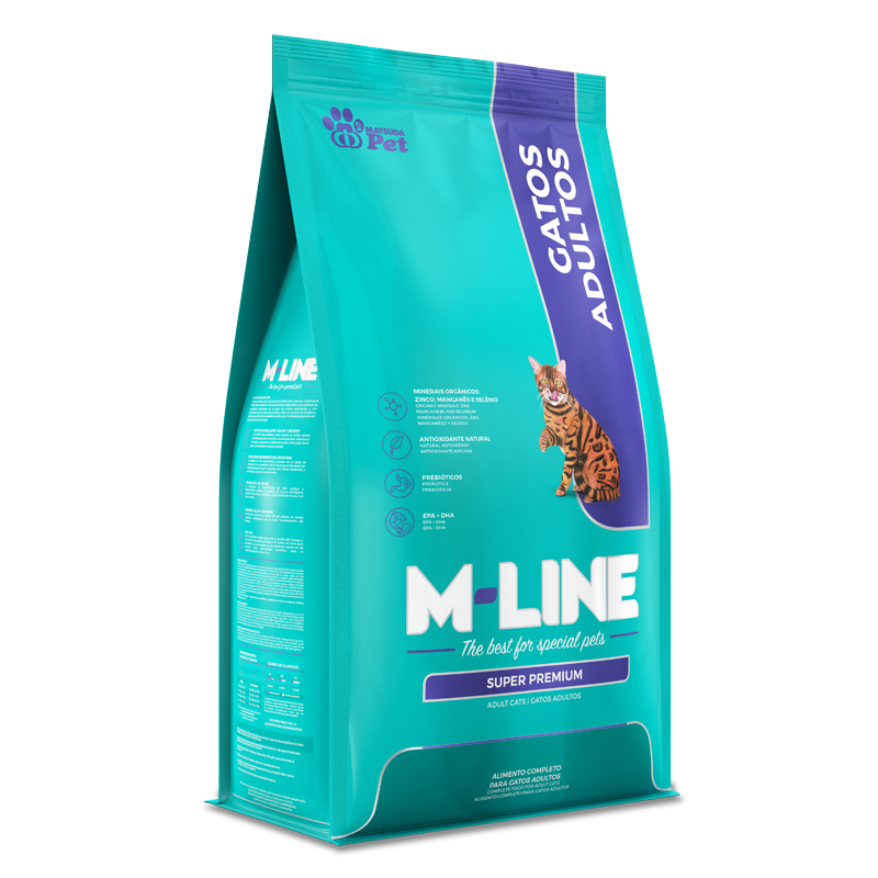M LINE GATOS ADULTOS 1KG