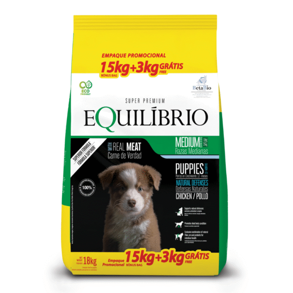 EQUILIBRIO PUPPY 15+3 KG