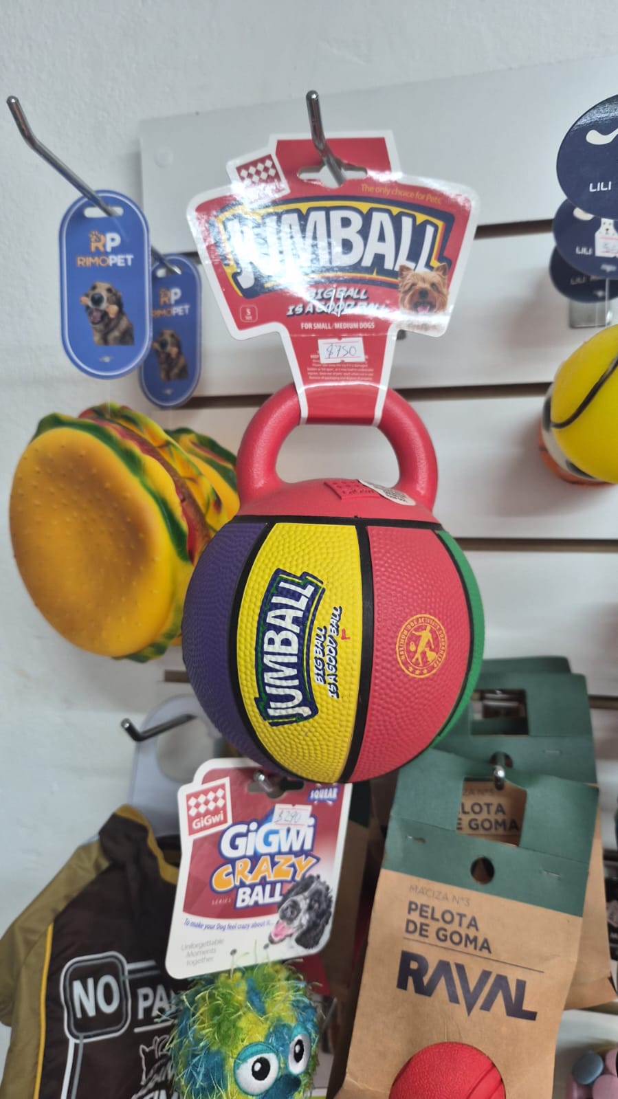 JUGUETE PELOTA JUNBALL GIGWI