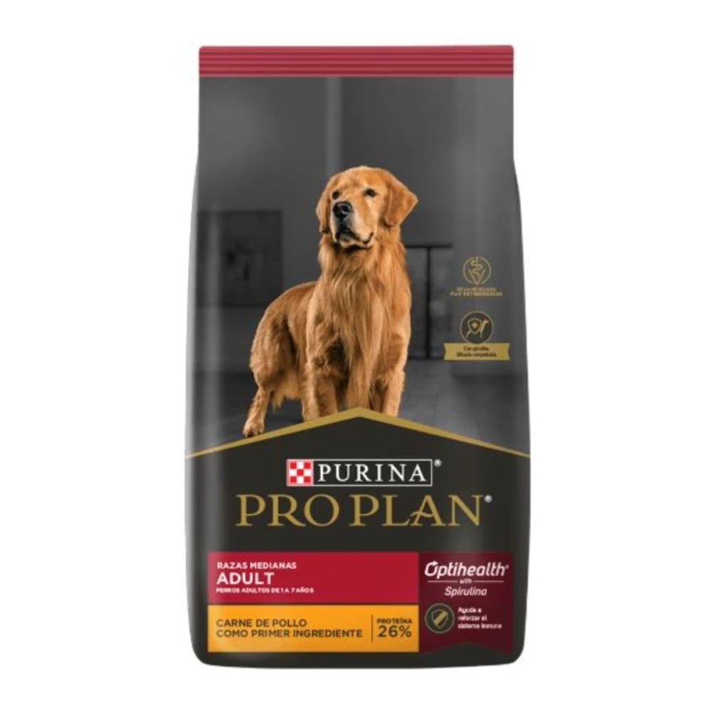 PRO PLAN ADULTO RAZA MEDIANA 15 KG